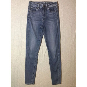 Womens Article of Society Hilary High Rise Skinny Fit Boutique Basic Classic